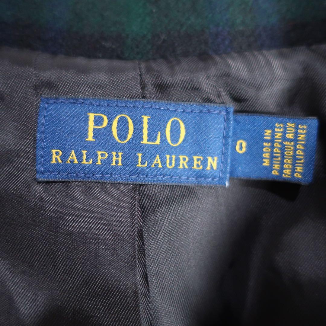 M*I様 POLO ラルフローレン タータンチェック ウールブレザー XS 現行