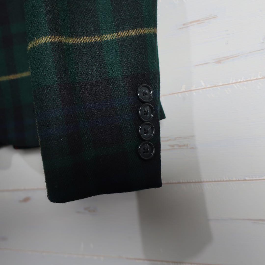 M*I様 POLO ラルフローレン タータンチェック ウールブレザー XS 現行