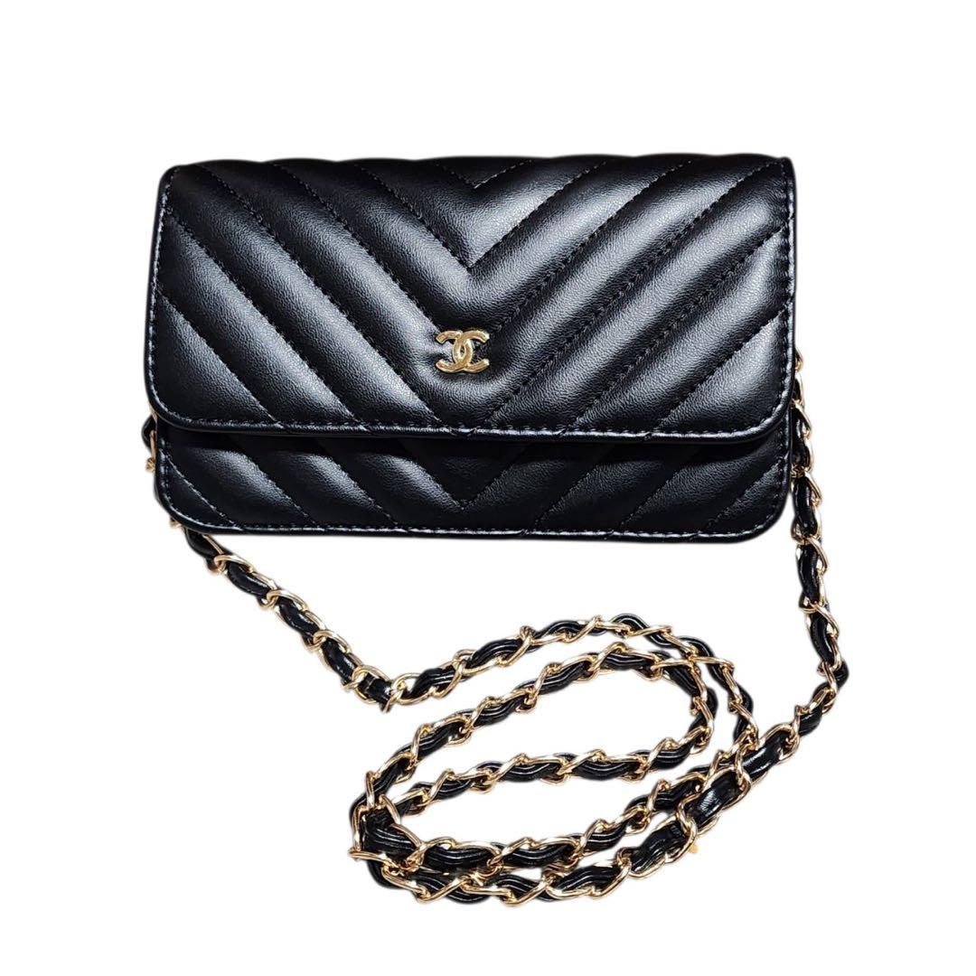 CHANEL　ミニショルダー　ショルダーバッグ　黒　ノベルティ