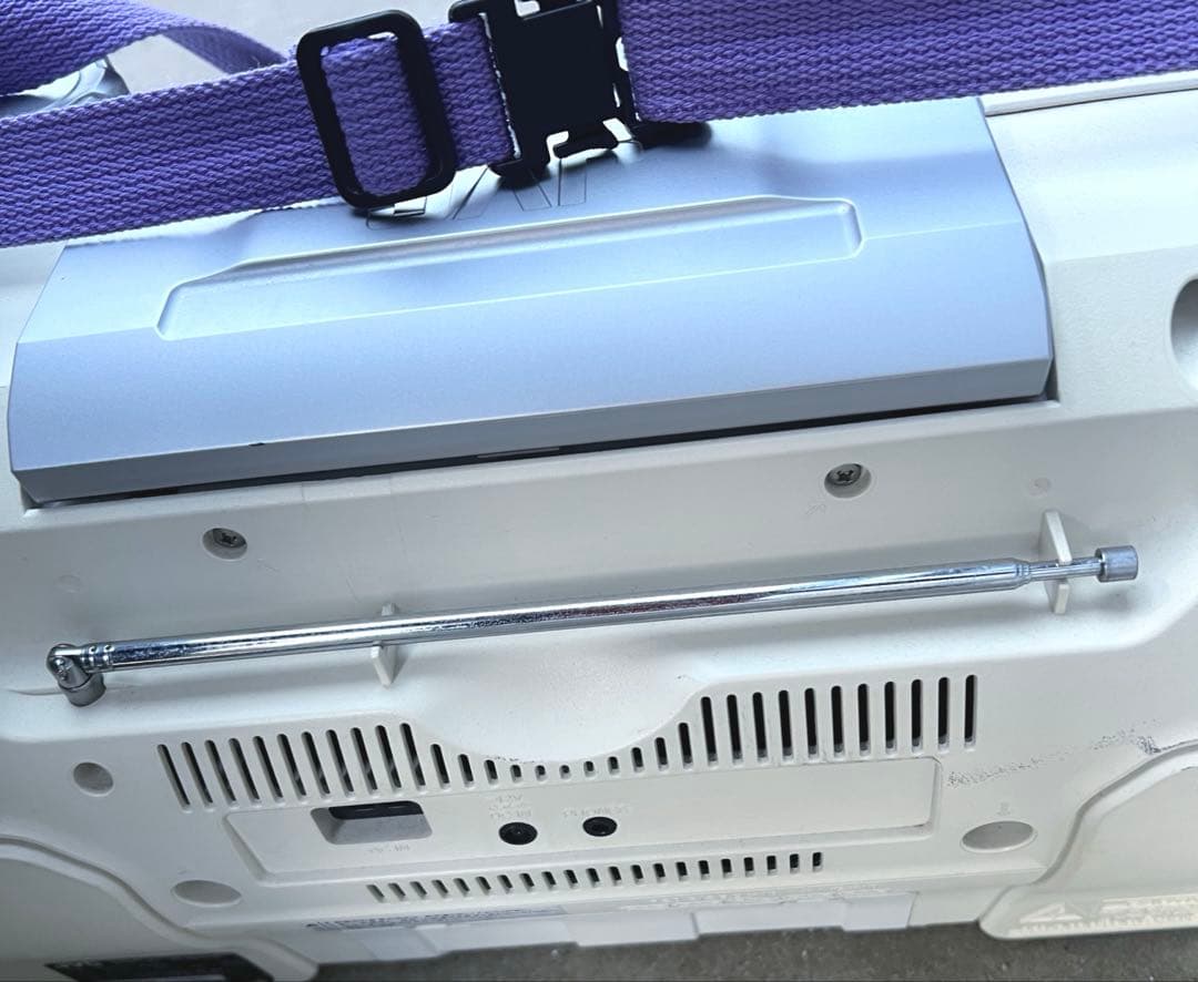 JVC ポータブルコンポ USBポート付き