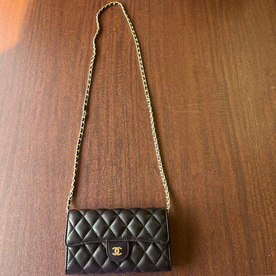 k*様 シャネル　チェーンウォレット　長財布　ノベルティ