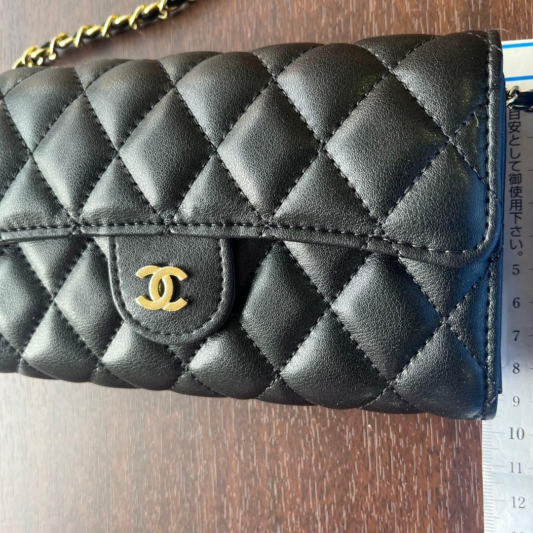 k*様 シャネル　チェーンウォレット　長財布　ノベルティ