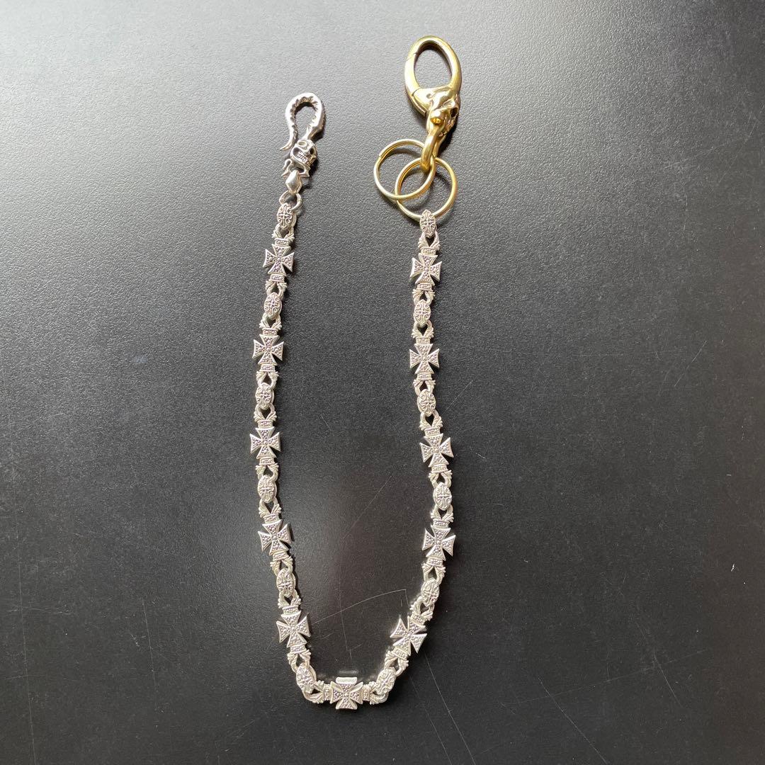 シルバー　ウォレットチェーン　925