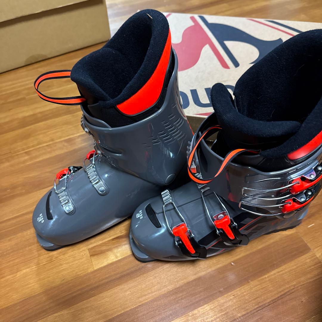 ROSSIGNOL 子ども用スキーブーツ グレー/オレンジ25.5