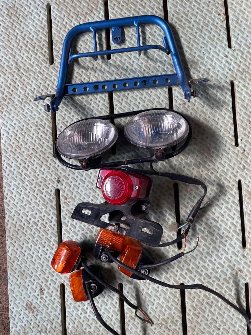 af58 ズーマー インジェクション車 純正 ライト ウィンカー セット