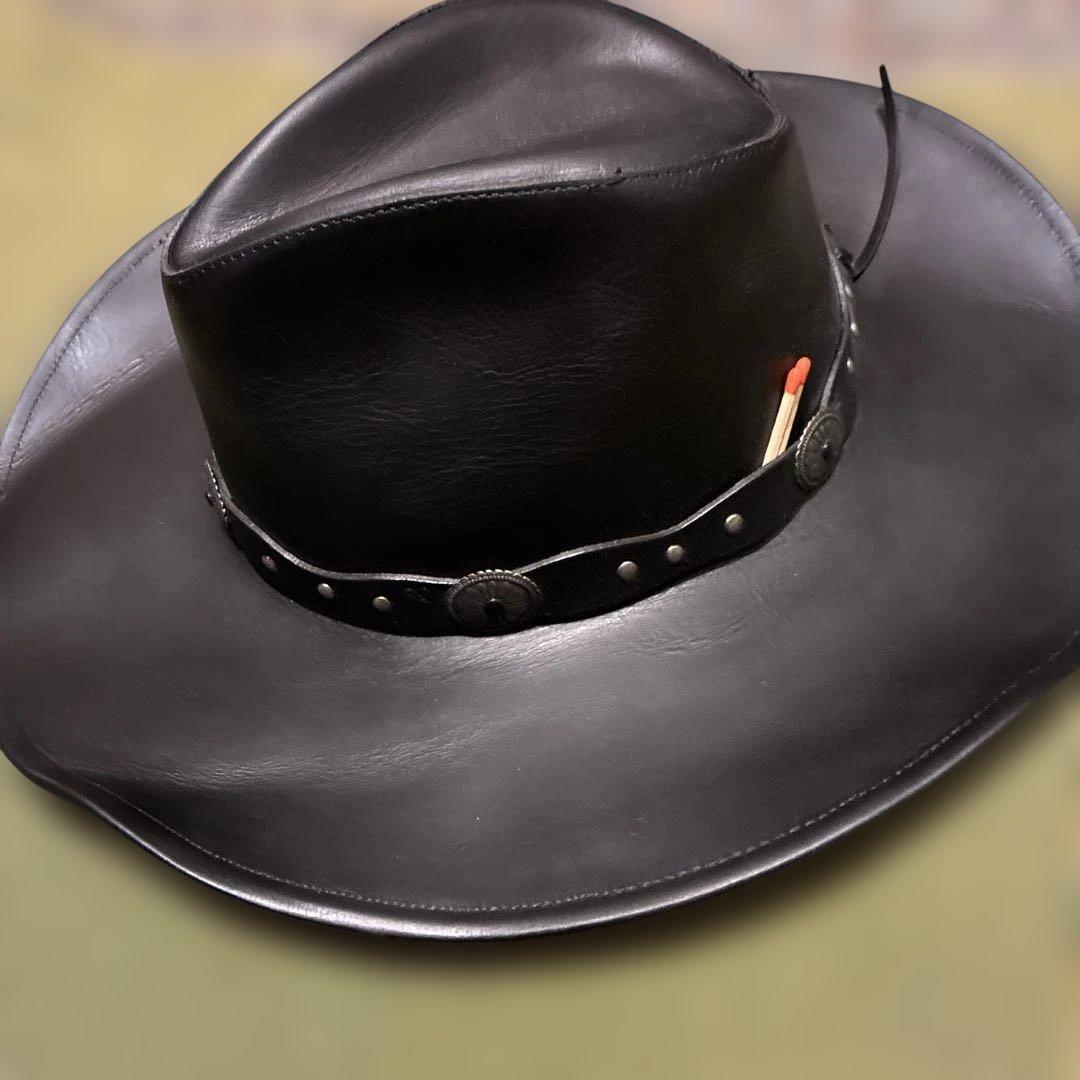 STETSON ステットソン レザーハット ウェスタン カウボーイ テンガロン