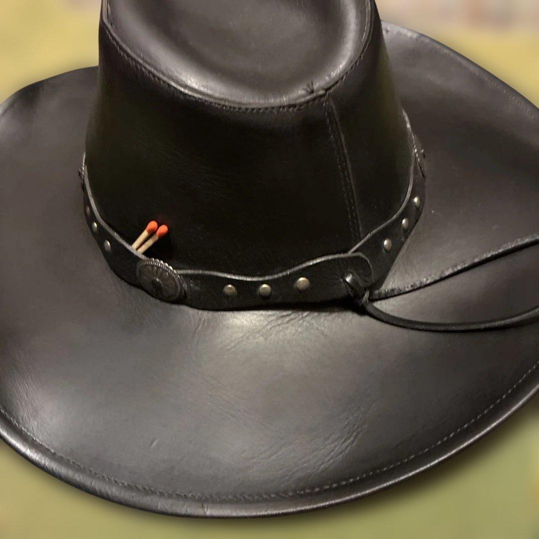 STETSON ステットソン レザーハット ウェスタン カウボーイ テンガロン