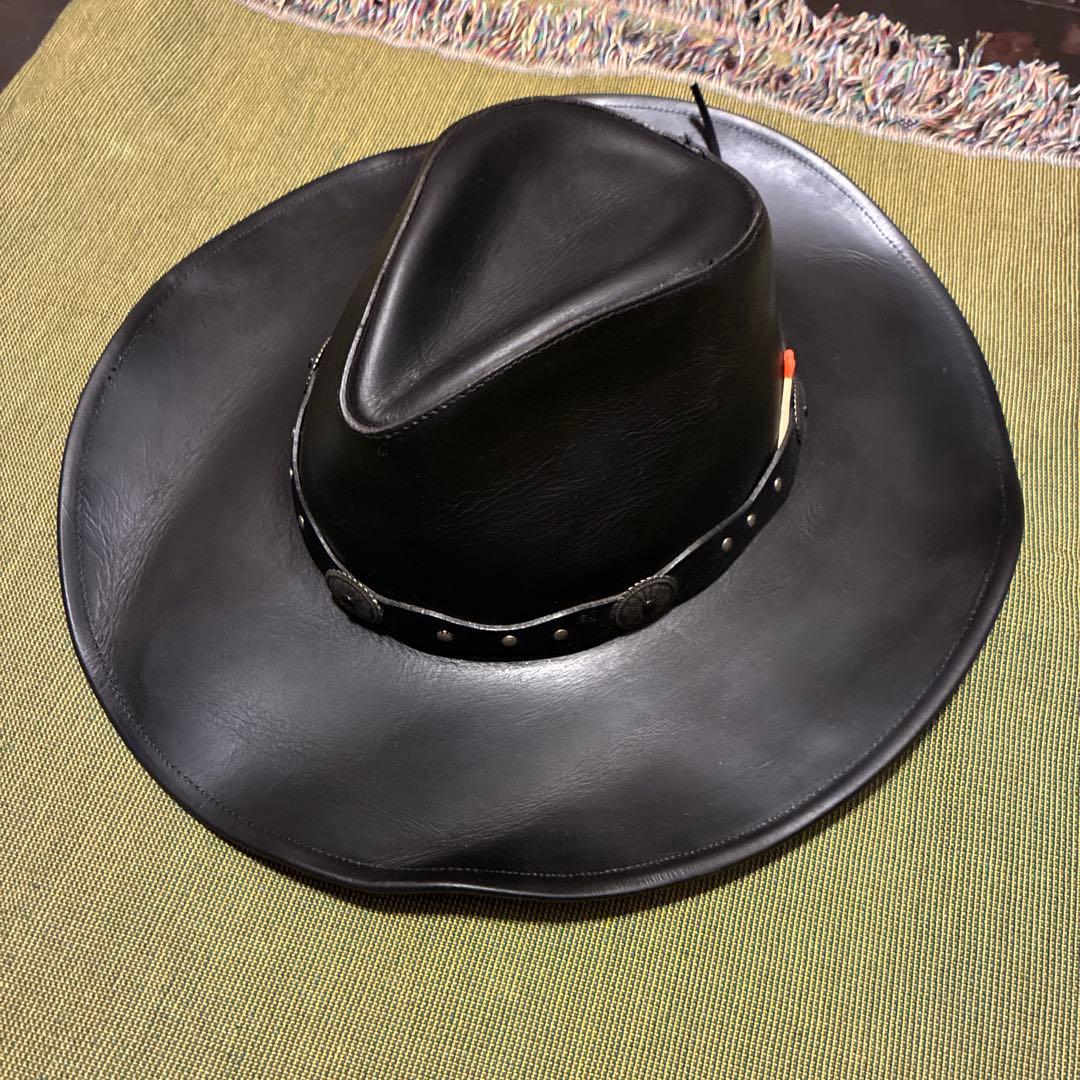STETSON ステットソン レザーハット ウェスタン カウボーイ テンガロン