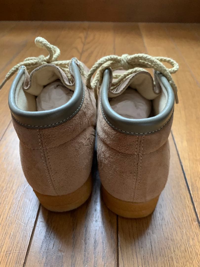 新品ハッシュパピー ワラビー　ベージュ　21.5㎝