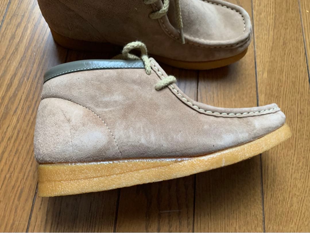 新品ハッシュパピー ワラビー　ベージュ　21.5㎝