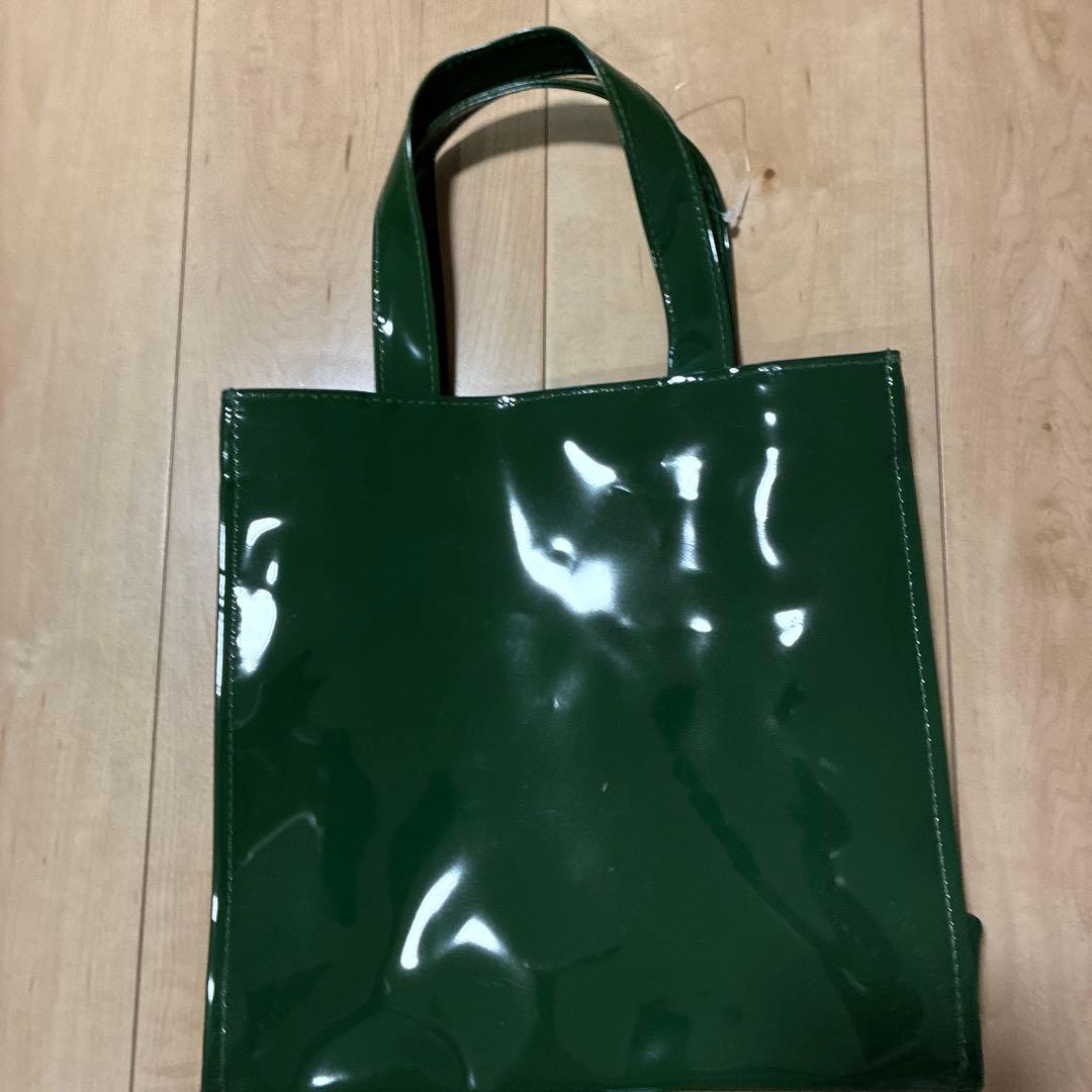Harrods エコバッグ ダークグリーン クマ