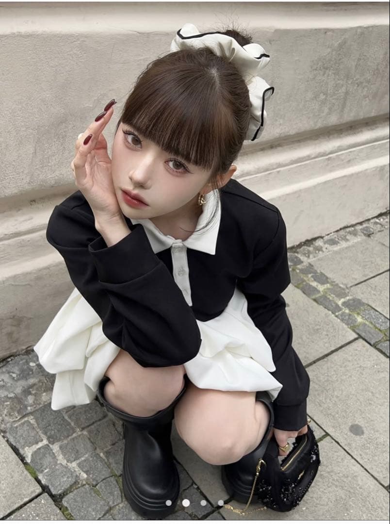 【新品タグ付き】THE TOE Hydra Peplum tops S サイズ