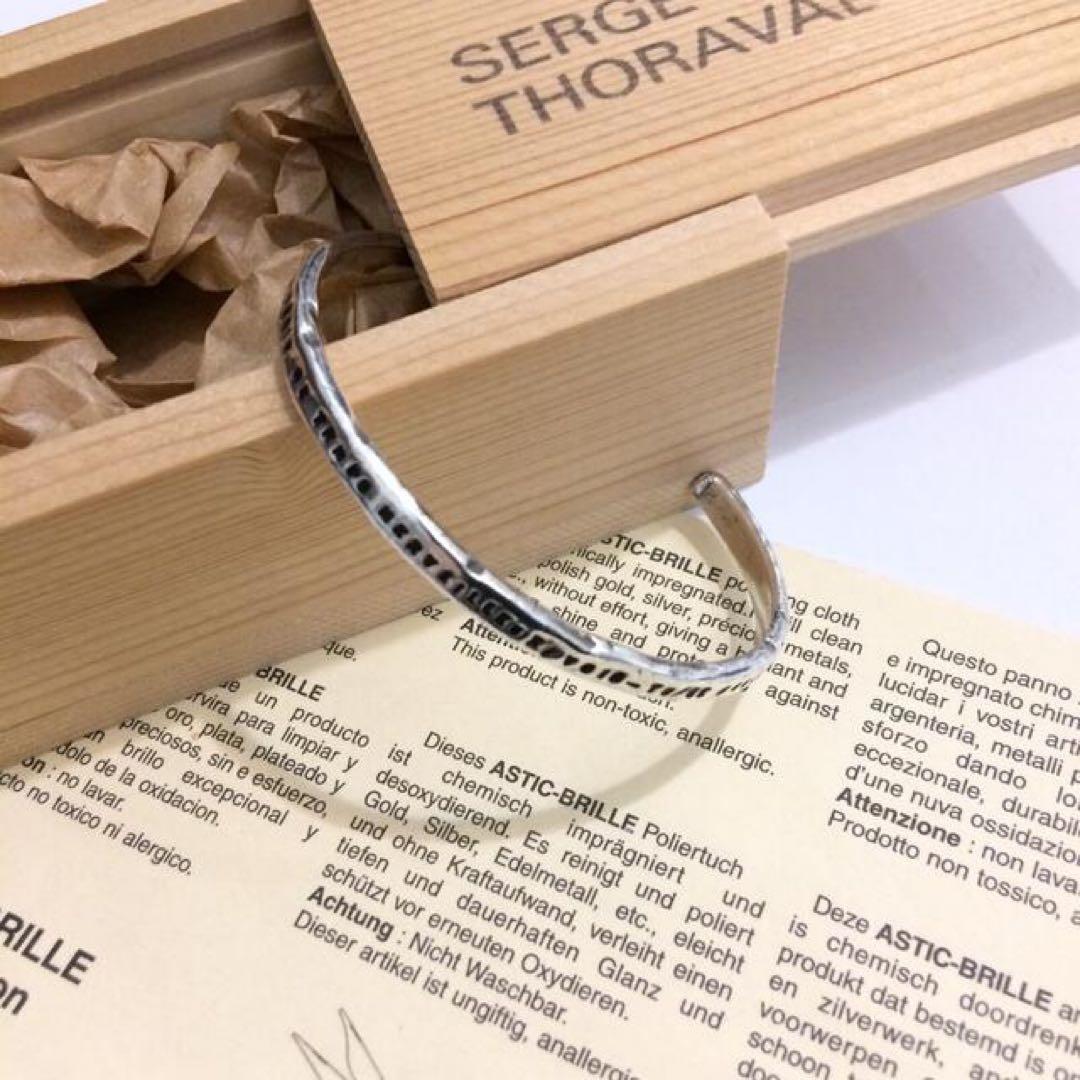 新品 SERGE THORAVAL セルジュトラヴァル 幸せの手錠 バングル