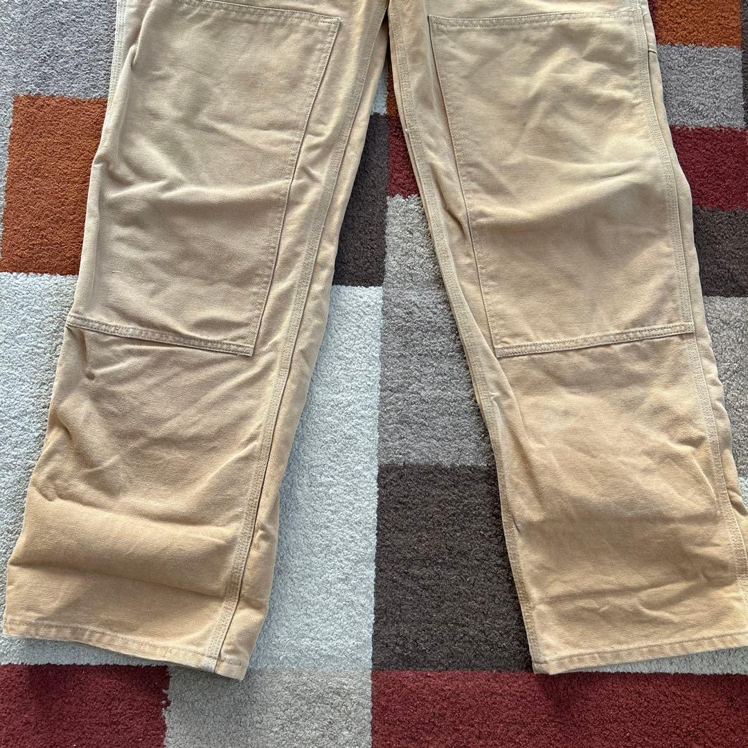 Carhartt ビンテージベージュオーバーオール古着