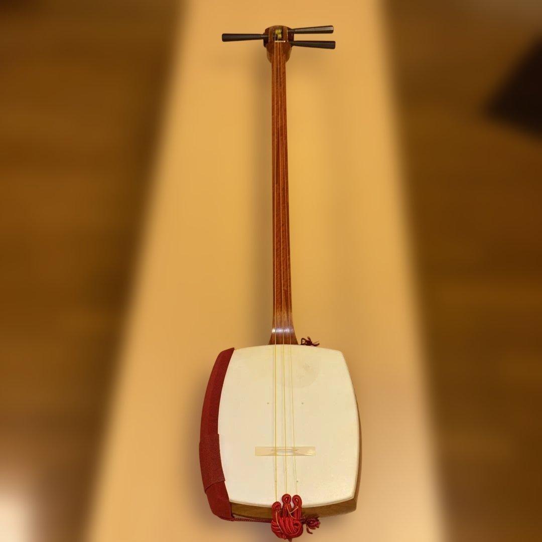 長唄三味線　細棹　ハードケース付き　最終値下げ