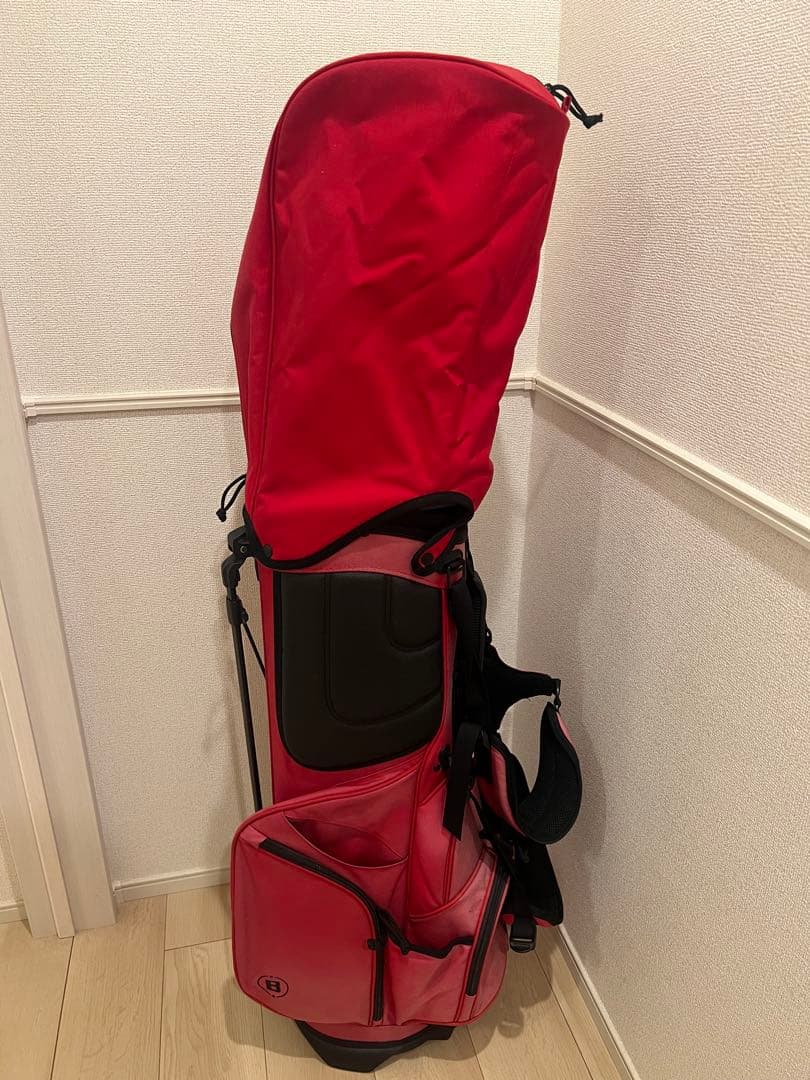 BRIEFING キャディバッグ 赤　ホリデー　ブリーフィング