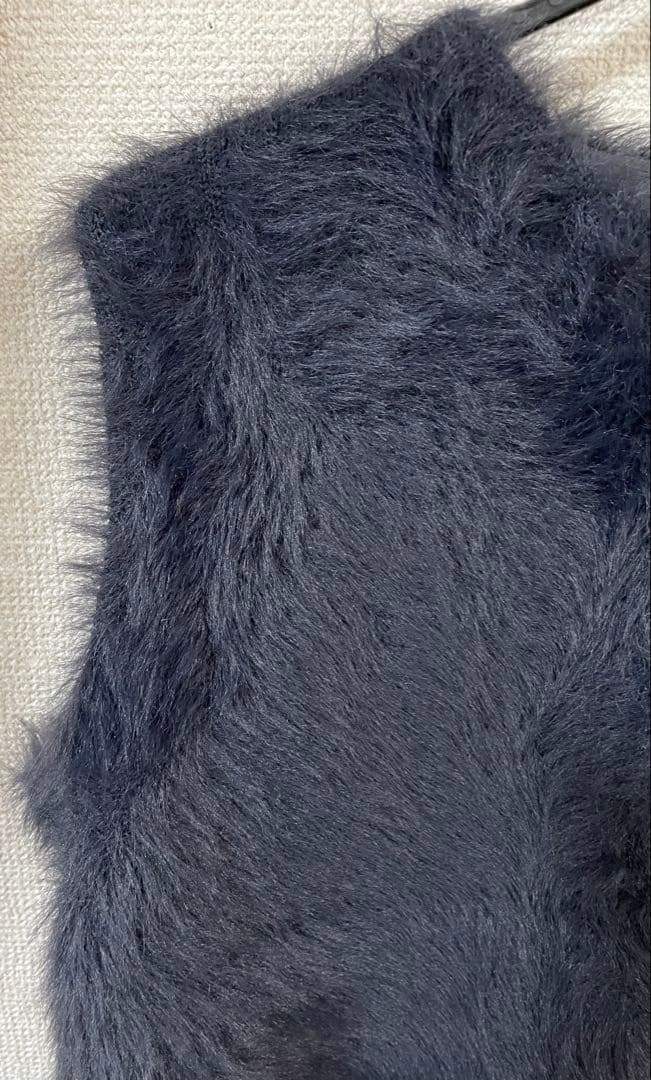 【3983】完売品 Ballsey フェザーヤーンぺプラムベスト S