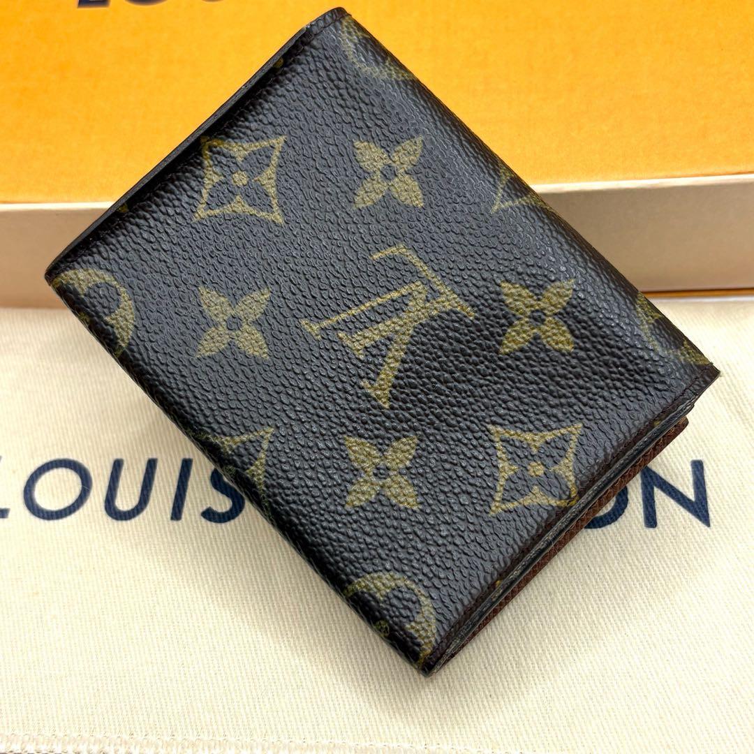 ルイヴィトン アンヴェロップ カルトドゥヴィジット モノグラム 名刺入れ