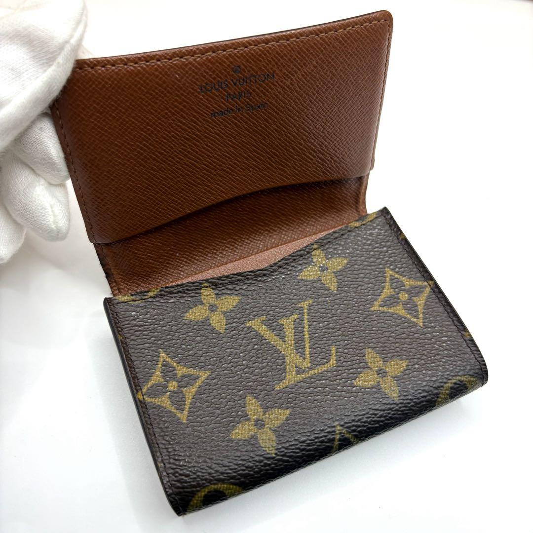 ルイヴィトン アンヴェロップ カルトドゥヴィジット モノグラム 名刺入れ