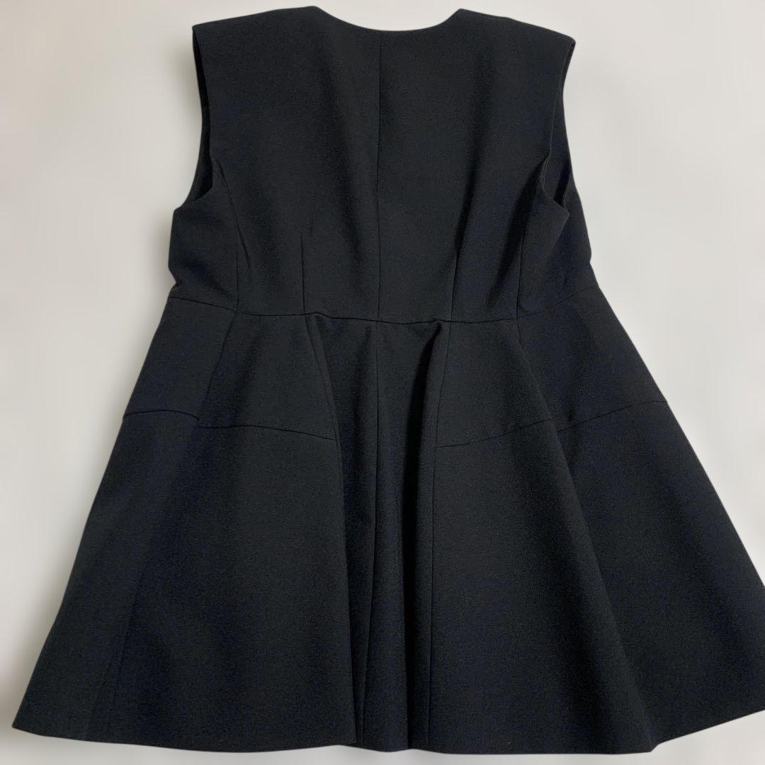 ADAM ET ROPE リサイクルポリエステルノーカラージレ