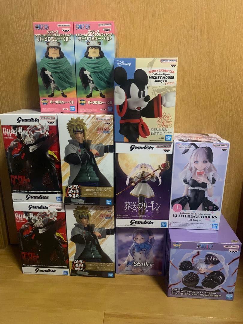 最新フィギュア含むアニメキャラクターフィギュア11個セット