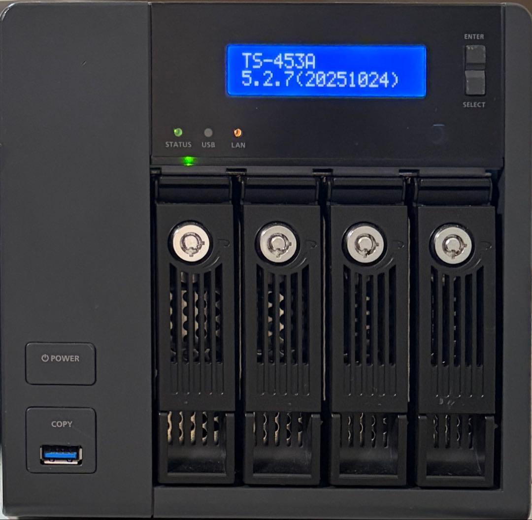 QNAP NAS TS-453A同等品 メモリ8GB