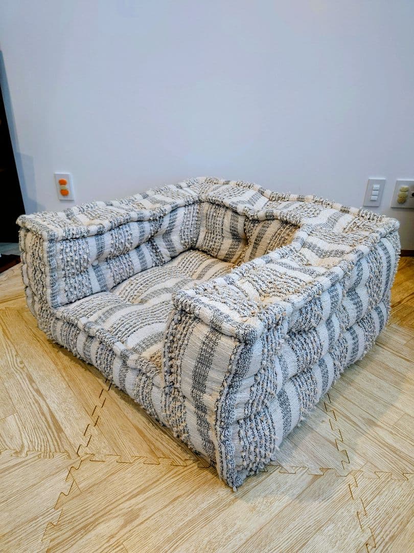 ブ*ン様 a.depeche（アデペシュ）ブロックマルチソファ