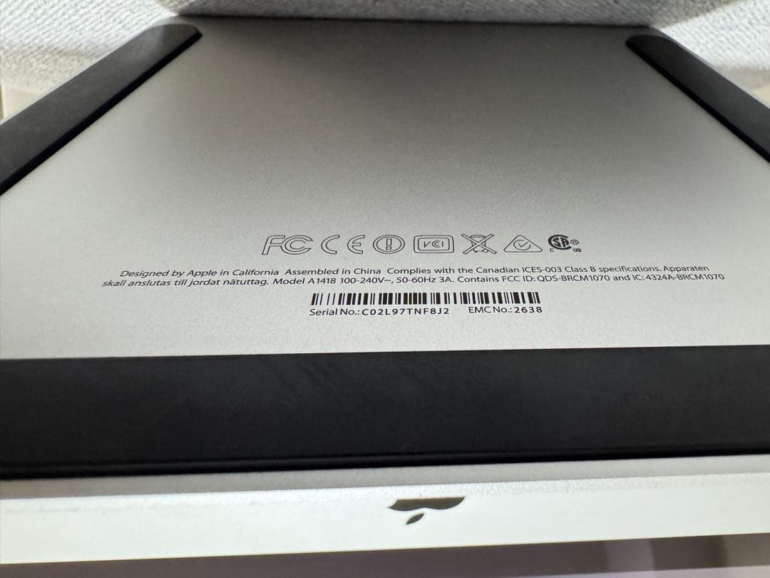 Apple iMac (21.5インチ, Late 2013) A1814