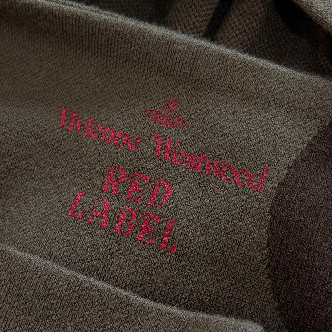 ヴィヴィアンウエストウッド　パーカー　魔女フード　ドット　カーキ　オーブ刺繍　L