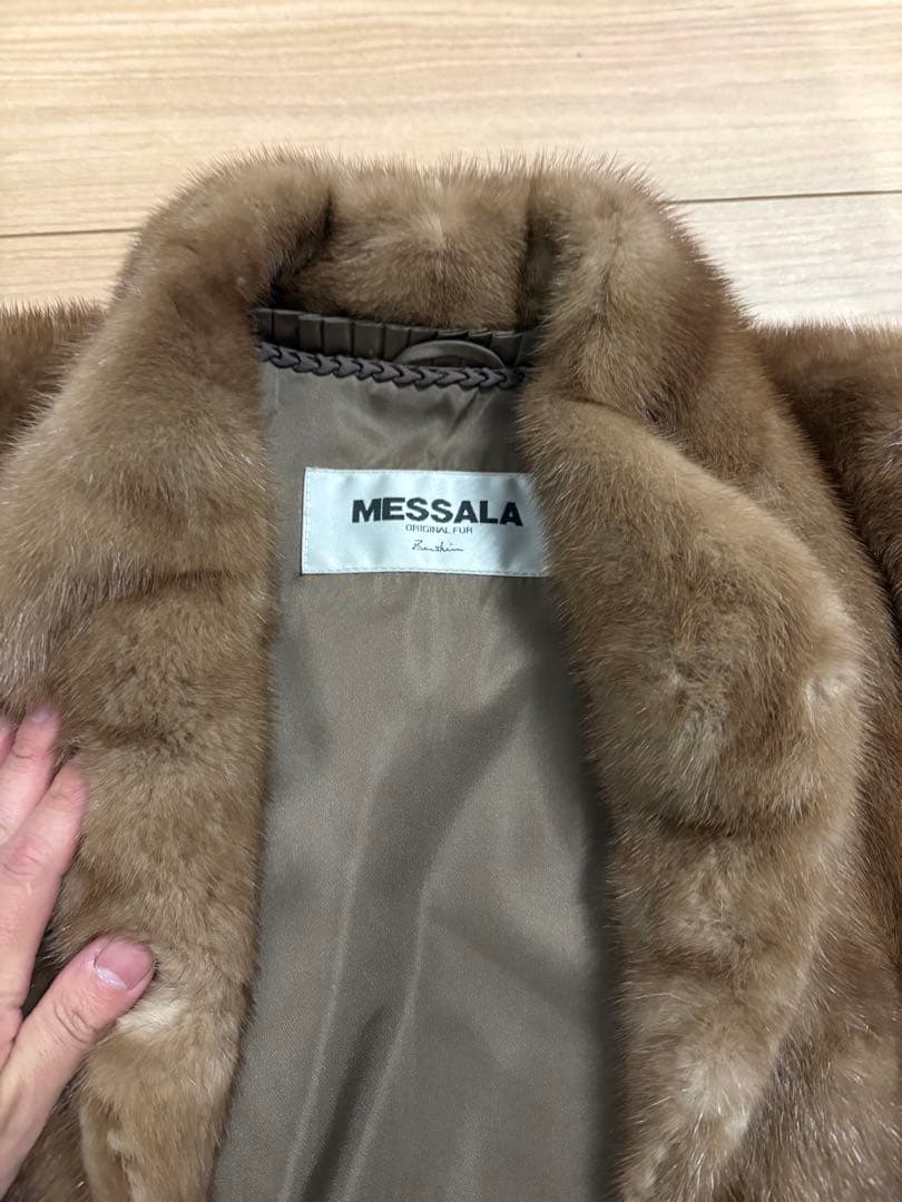 美品】SAGA MINK MESSALA ミンクコート 高級 毛皮コート