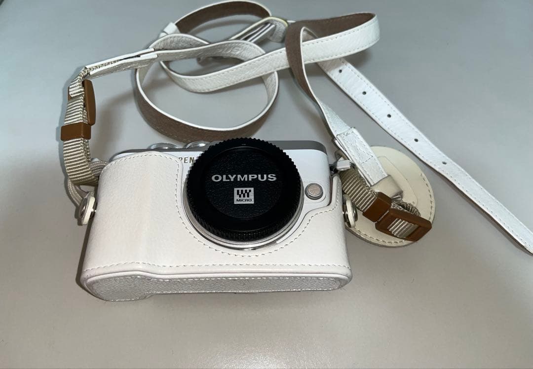 OLYMPUS PEN E-PL9 ダブルズームキット＋マクロレンズ＋本革アクセ