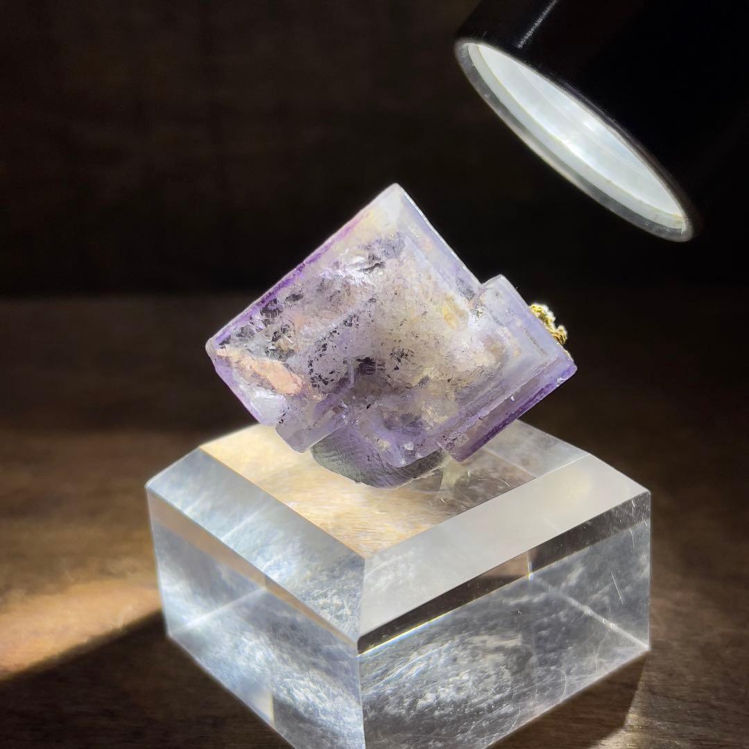 SPC-15 メキシコ　オハエラ産　フローライト原石＊赤蛍光