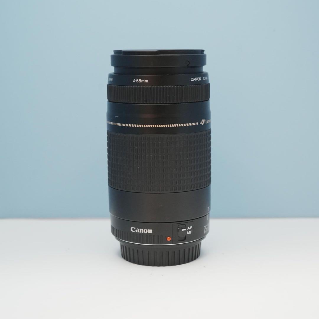 Canon純正 75-300mm 望遠レンズ 極美品 a4963