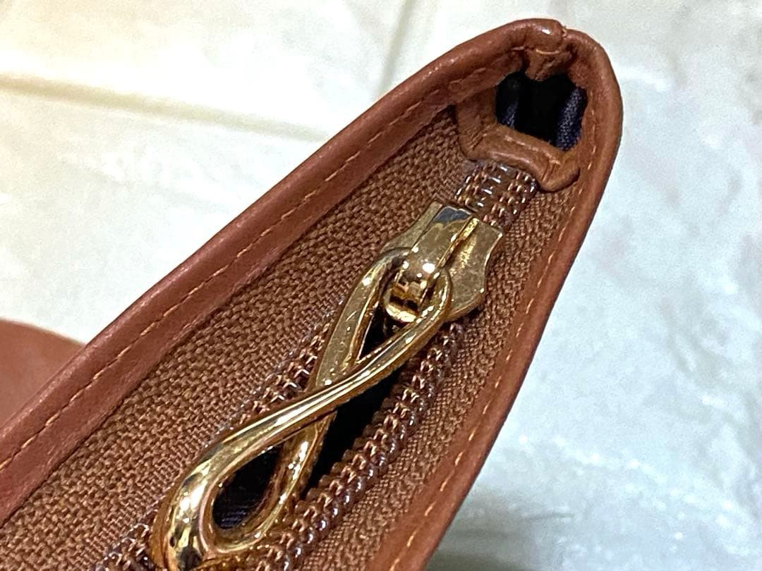 LOEWE ロエベナッパ アナグラム レザー クラッチバッグ セカンドバッグ本革