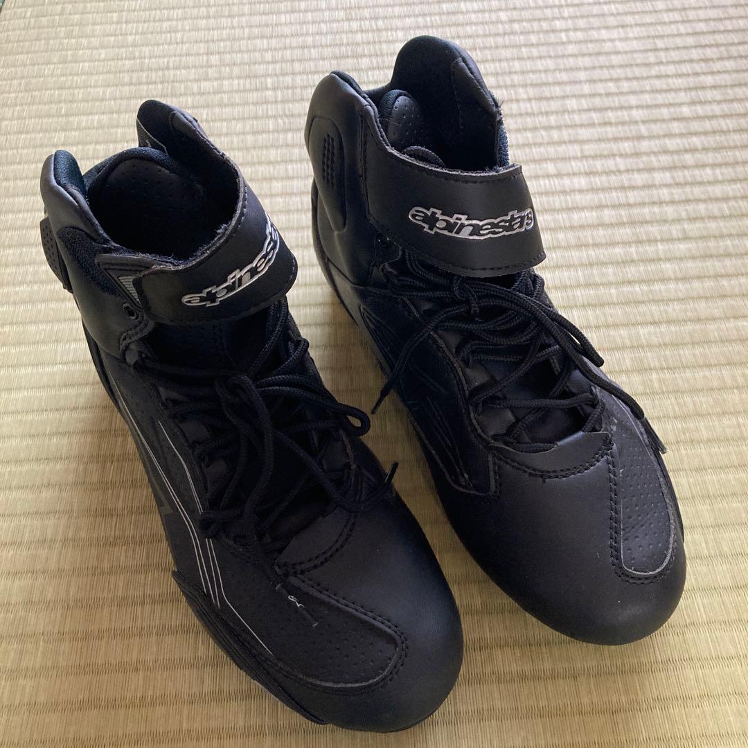 Alpinestars ブラック ハイカットシューズ　美品