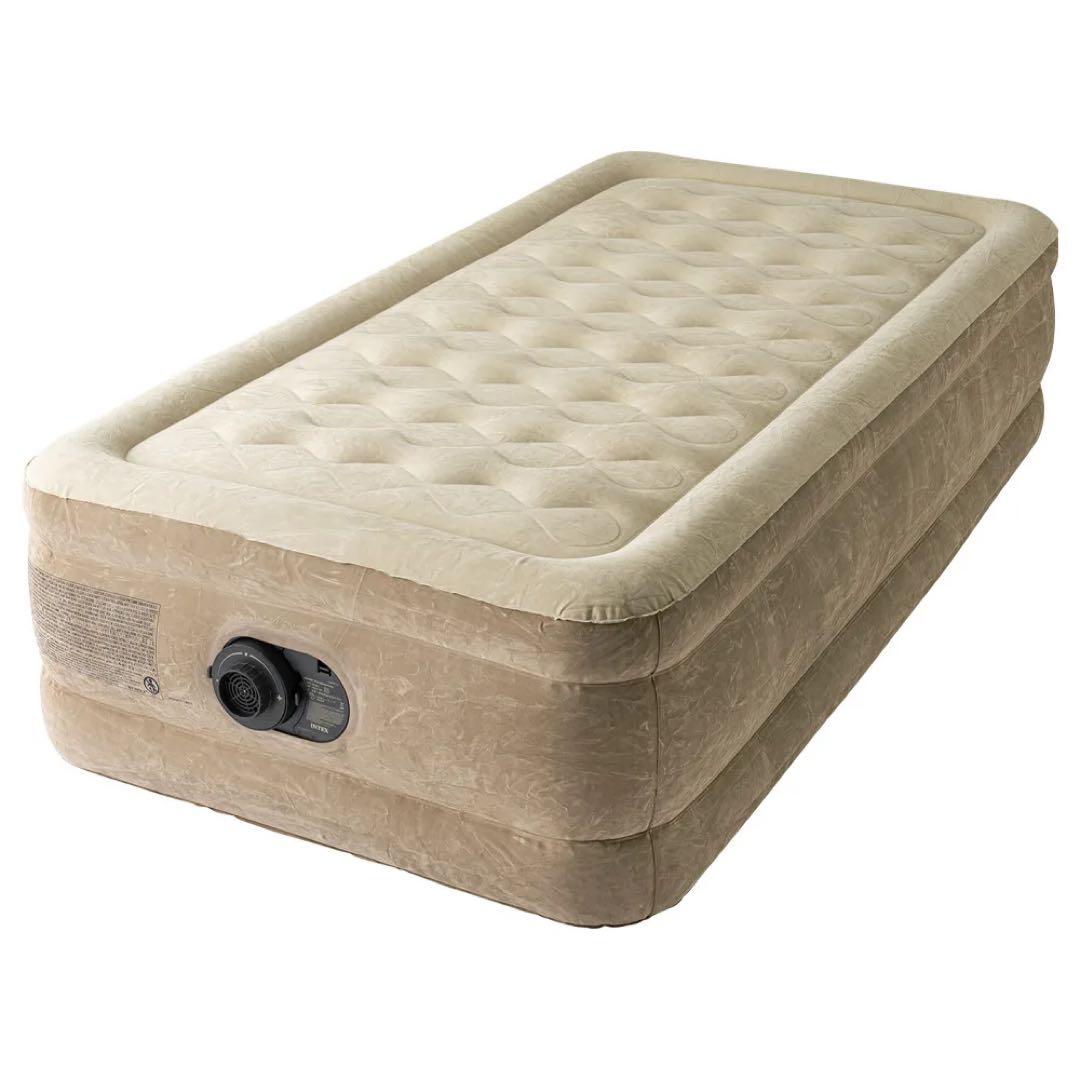 【INTEX/インテックス】ウルトラプラッシュ 電動エアーベッド（シングル)