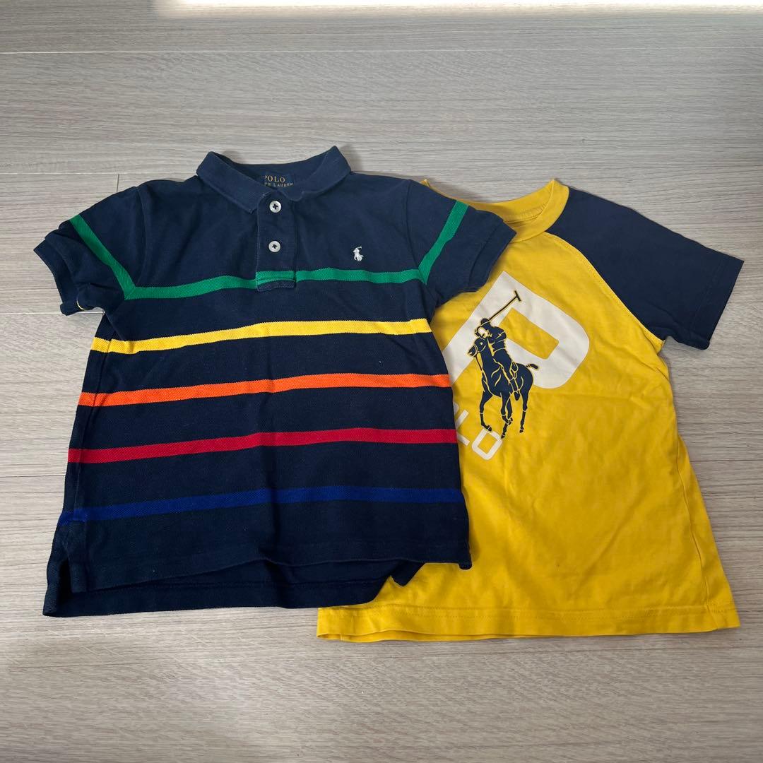 Polo Ralph Lauren Tシャツ2枚とバーバリースーツセット