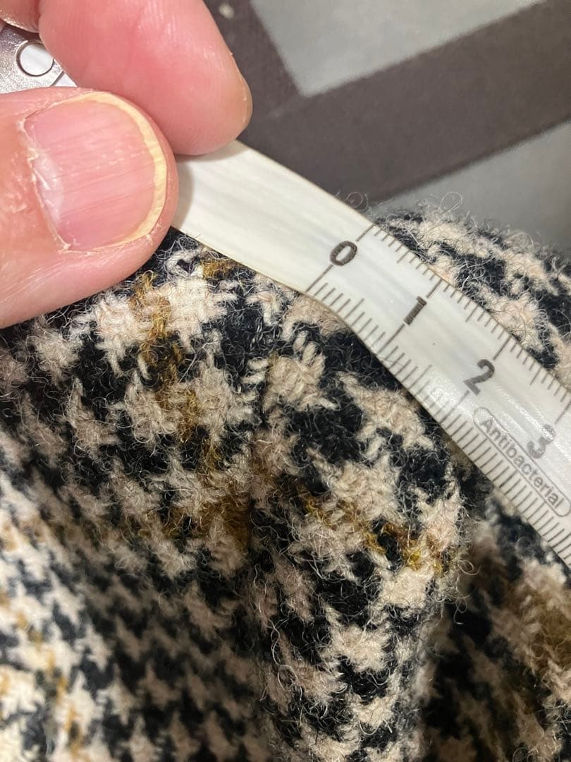 BEAMS F / HARRIS TWEED チェック ジャケット