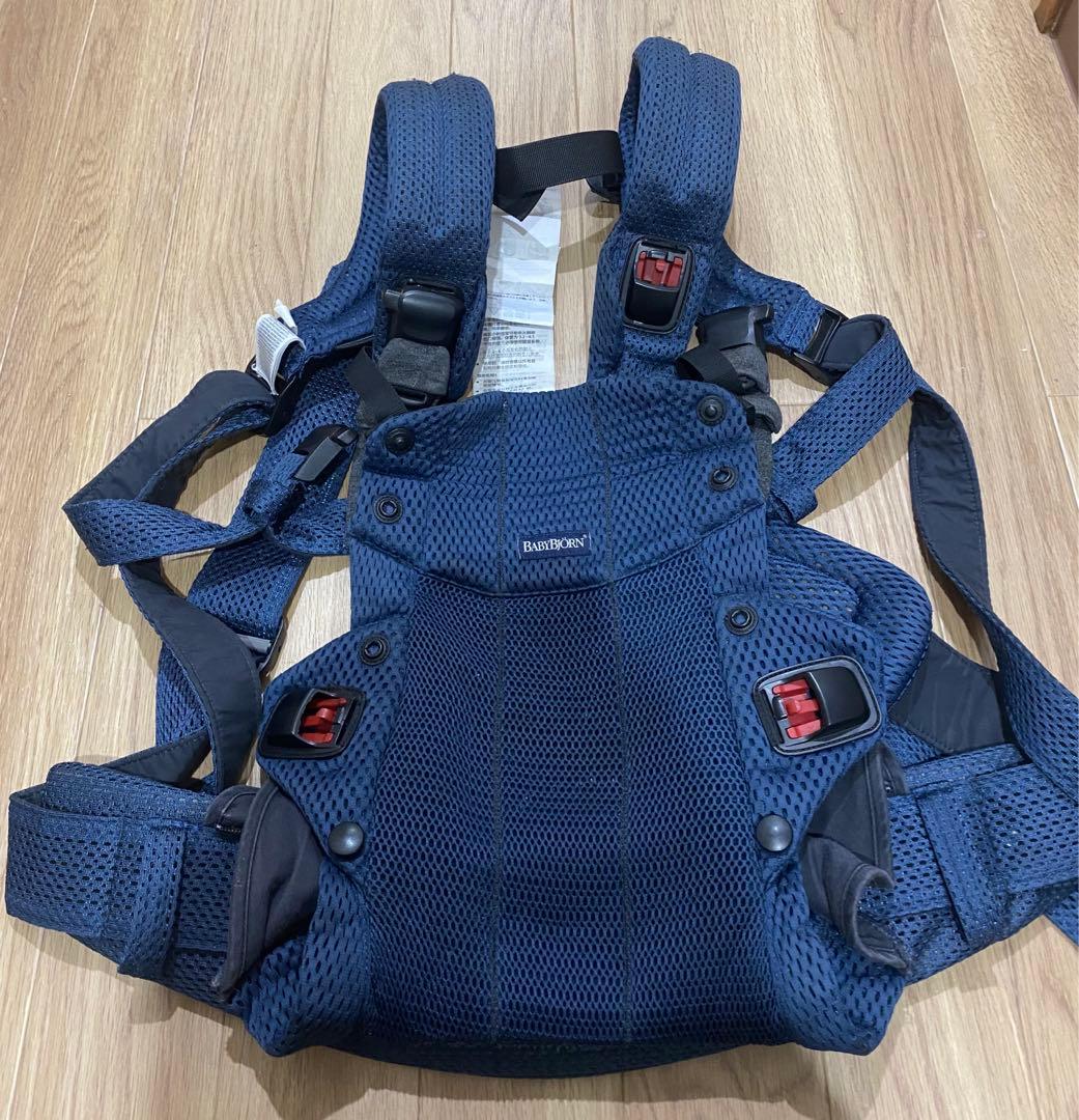 ベビービョルン ハーモニー ネイビー 抱っこ紐　メッシュ