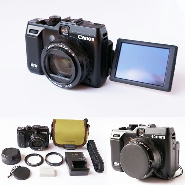 キャノン Power Shot G1X ( バリアングル液晶 )