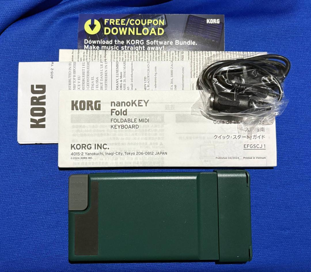 KORG nanoKEY Fold MIDIキーボード　美品