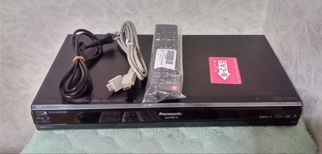 パナソニック　DMR-BW770　W録　500GB