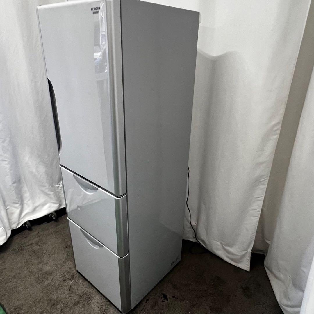 908⭕️冷蔵庫　日立　大型　300-400ℓ　安い　設置無料　右開き　自動製氷