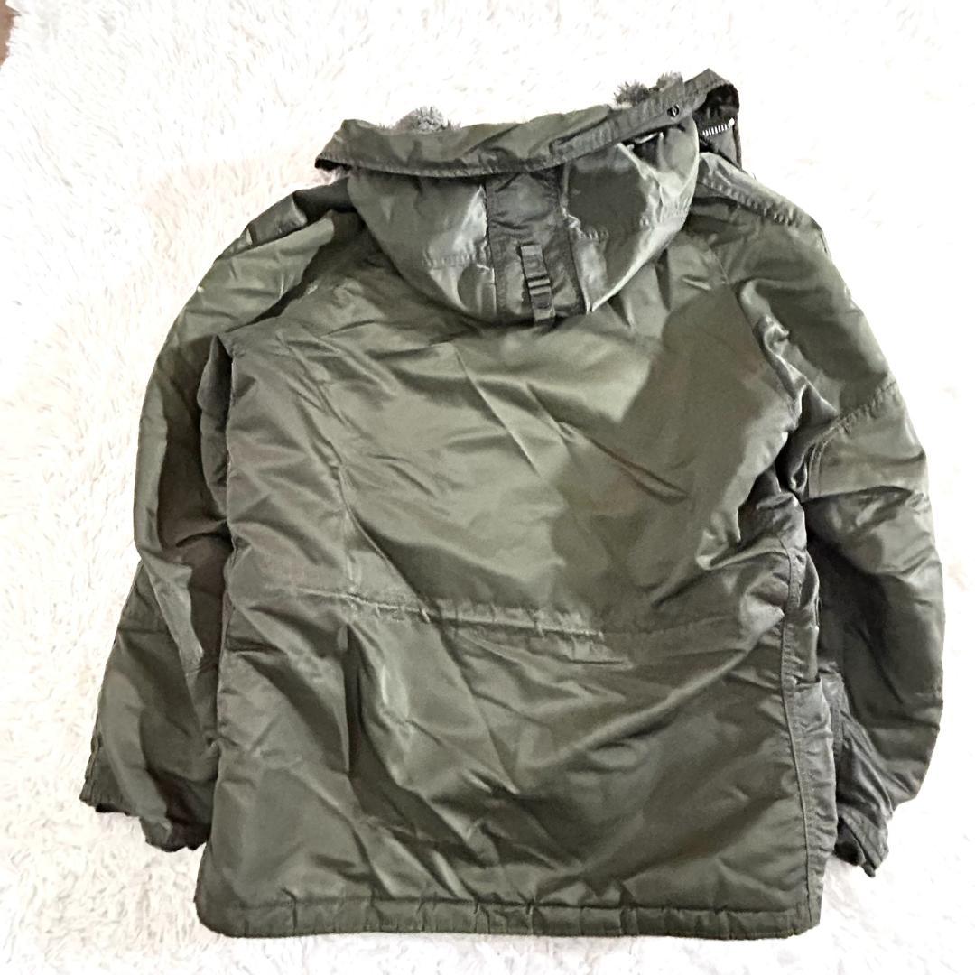 アルファインダストリーズ　 N-3B フライトジャケット L ファー欠品