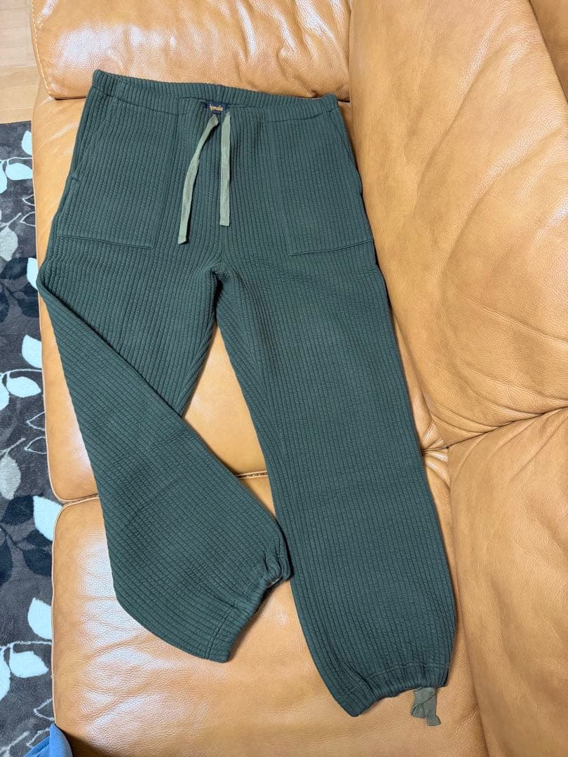 chimala チマラ 22AW キルティングパンツ