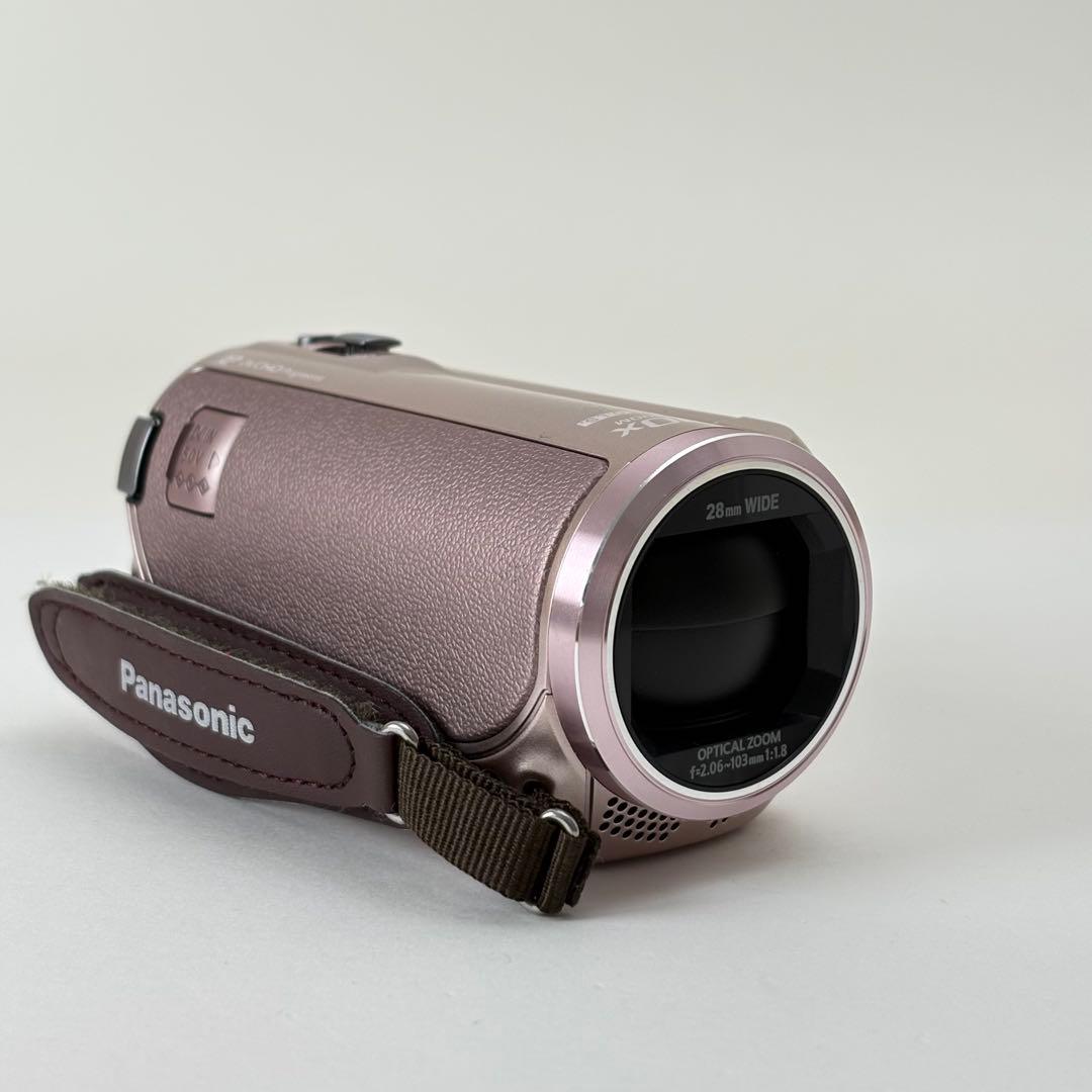 Panasonic ビデオカメラ HC-V550M ピンクゴールド