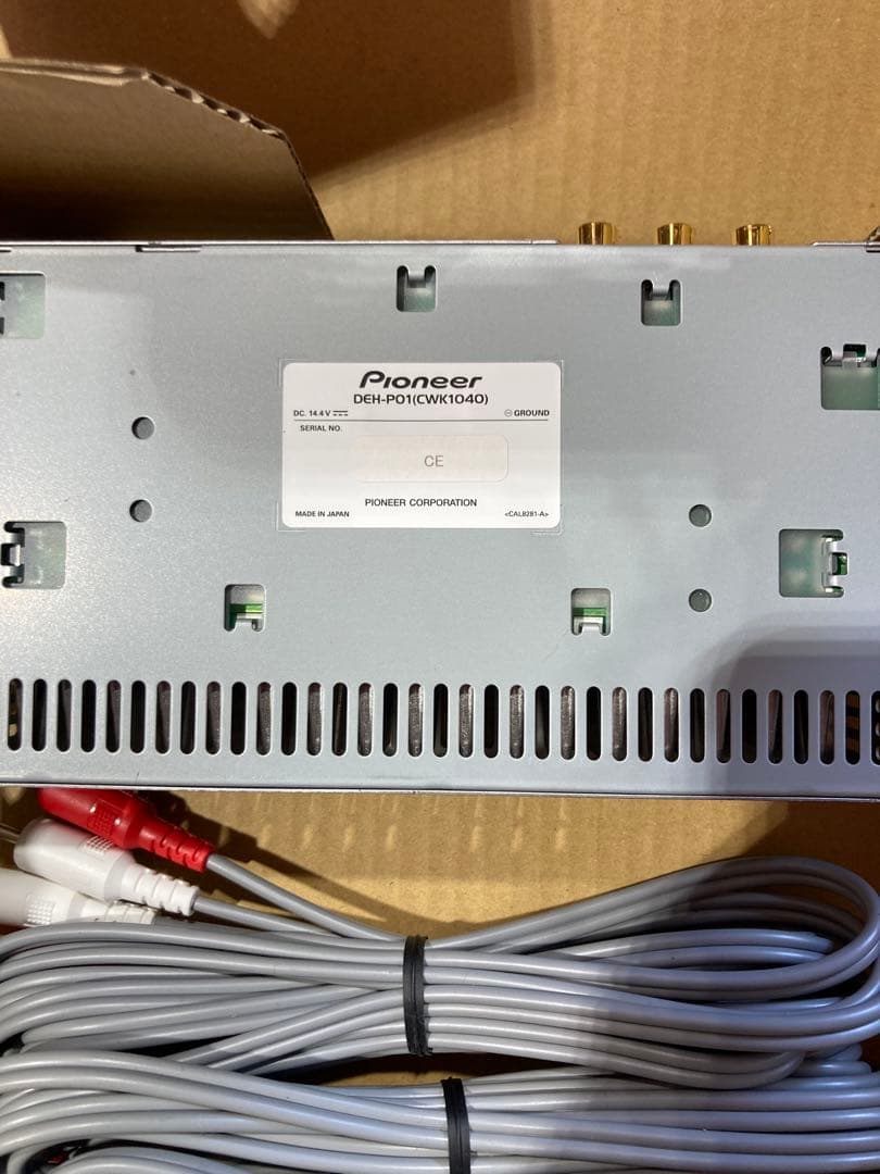 DEH P01付属アンプ 本体新品