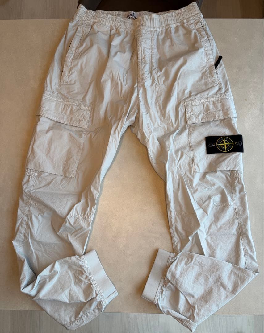 STONE （ストーンアイランド）カーゴパンツ ブルー サイズ30