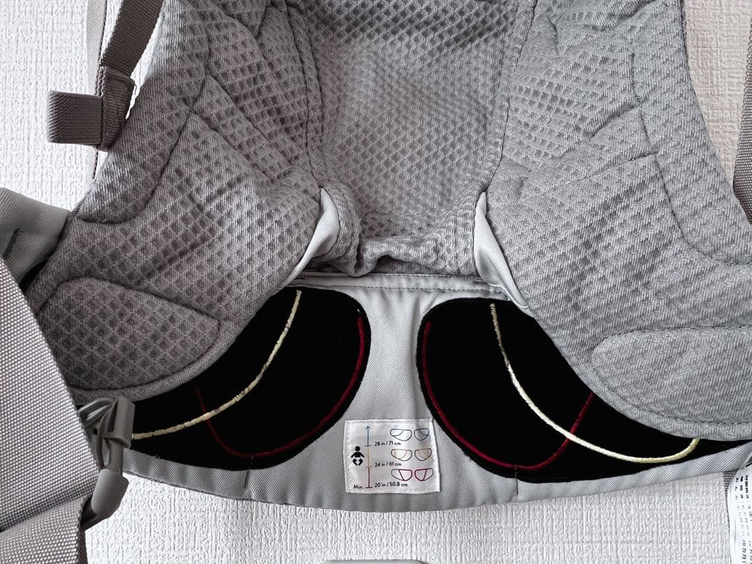 エルゴベビー 抱っこ紐 アダプト ソフトフレックス メッシュ パールグレー