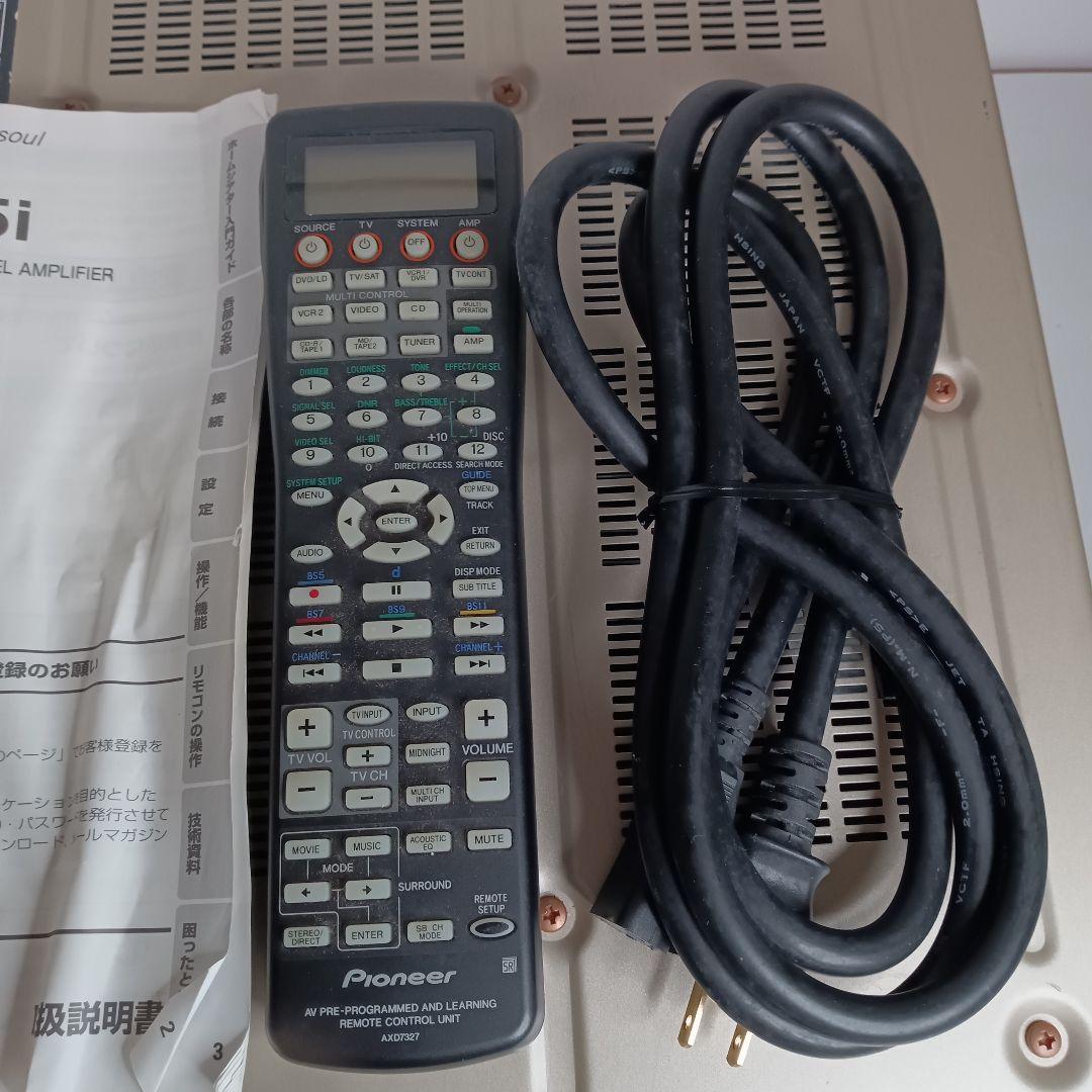 PIONEER パイオニア VSA-AX5i-N AVアンプ　マルチチャネル